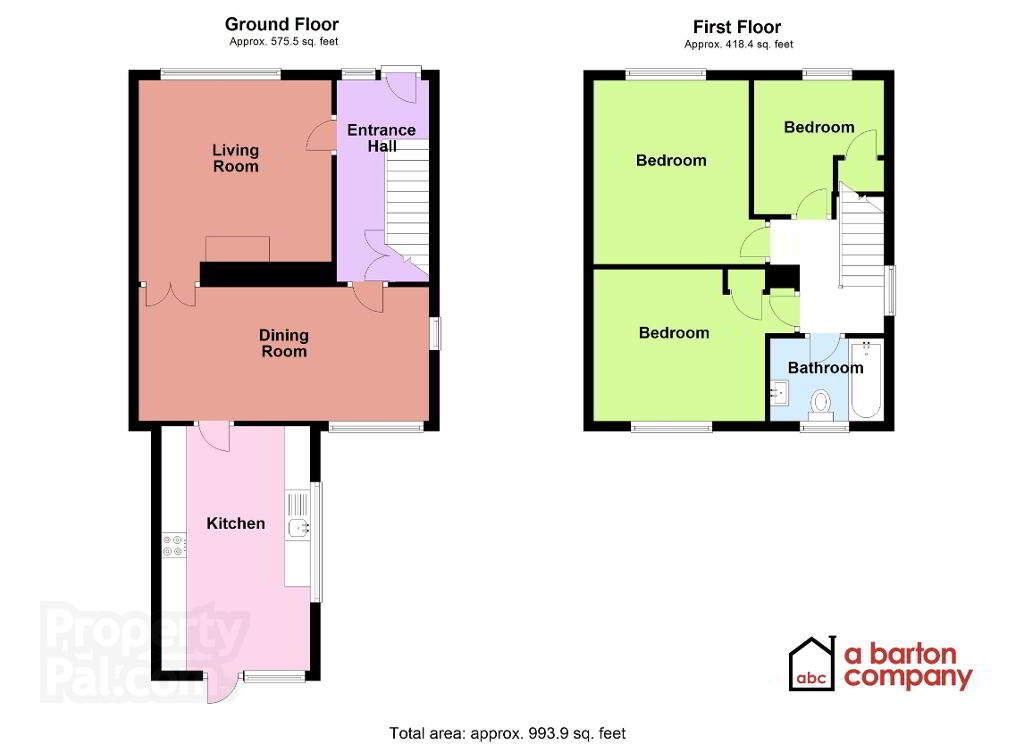 Floorplan 1 of 76 Carnvue Road, Carnmoney, Newtownabbey