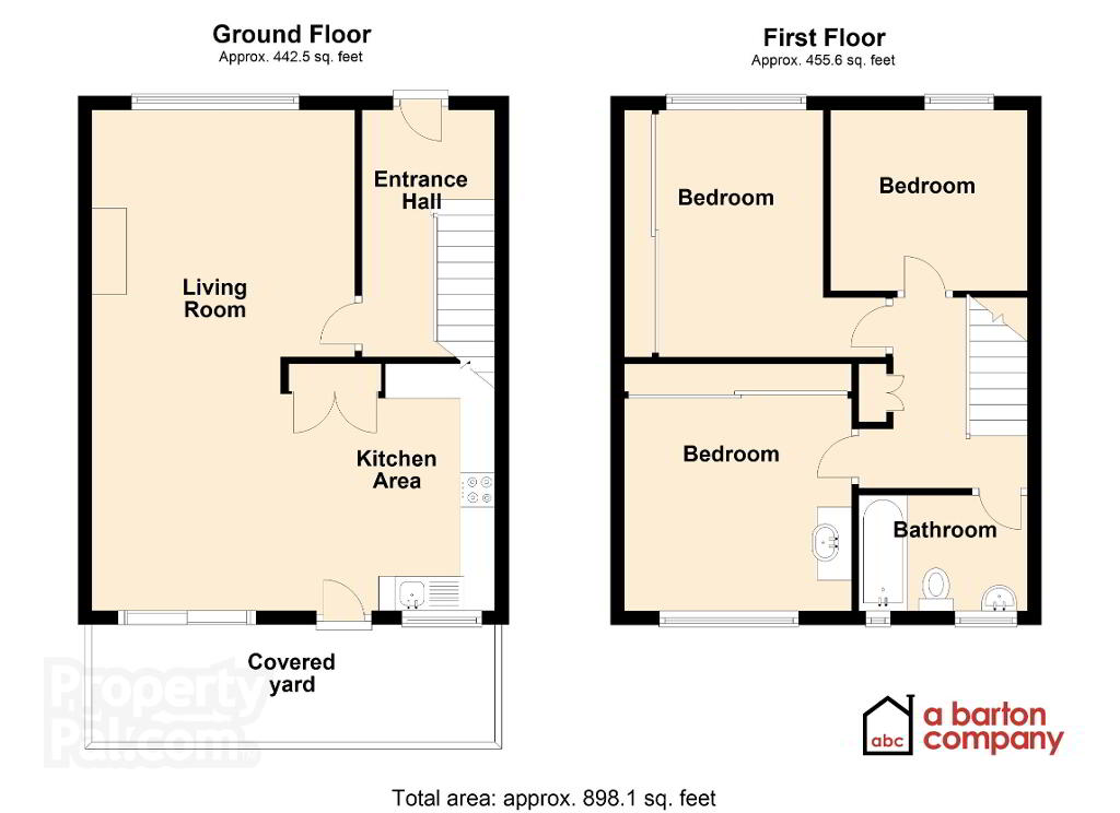 Floorplan 1 of 14 Fernagh Gardens, Whiteabbey, Newtownabbey