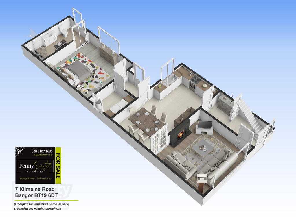 Floorplan 1 of 7 Kilmaine Road, Bangor