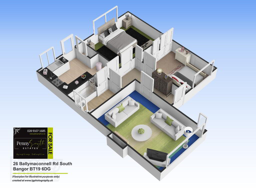 Floorplan 1 of 26 Ballymaconnell Road South, Bangor