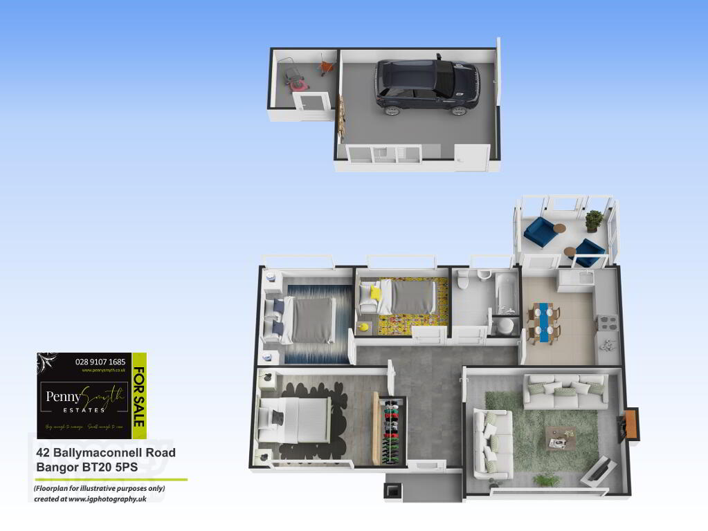 Floorplan 1 of 42 Ballymaconnell Road, Bangor