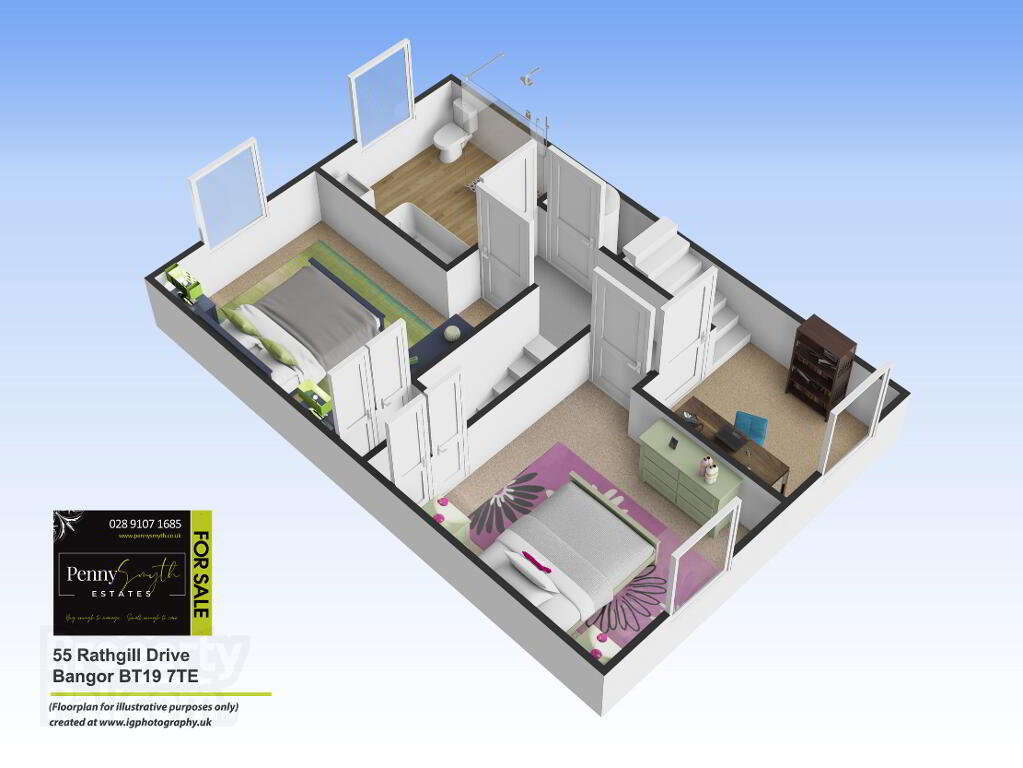 Floorplan 2 of 55 Rathgill Drive, Bangor