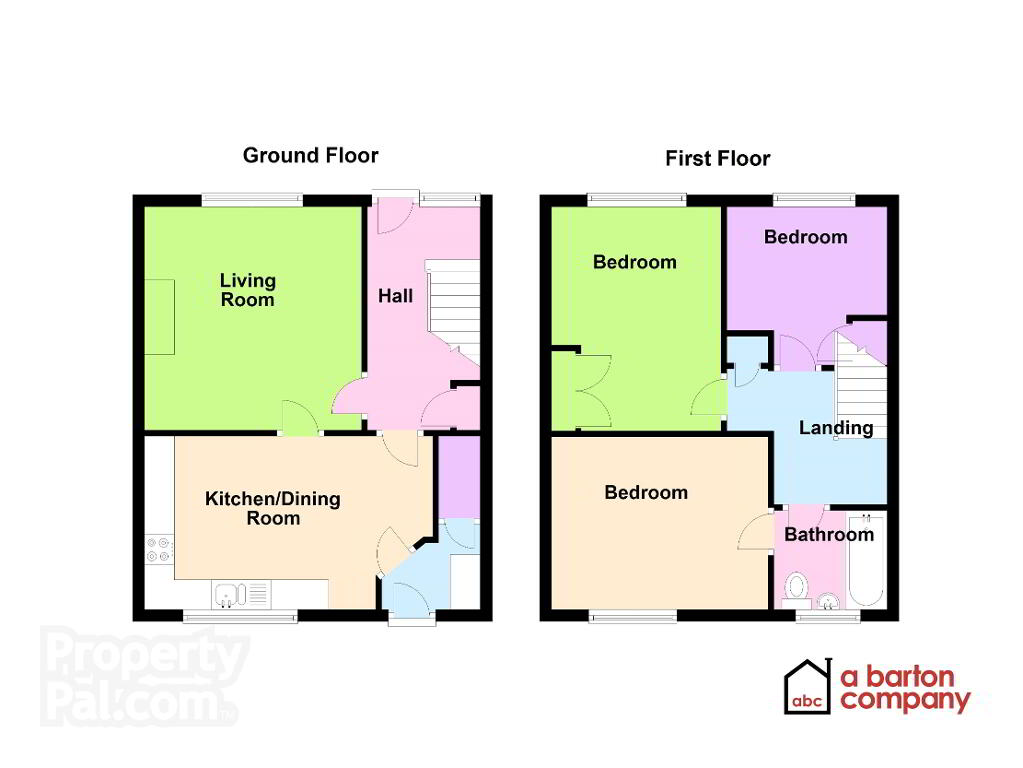 Floorplan 1 of 60 Queens Avenue, Glengormley, Newtownabbey