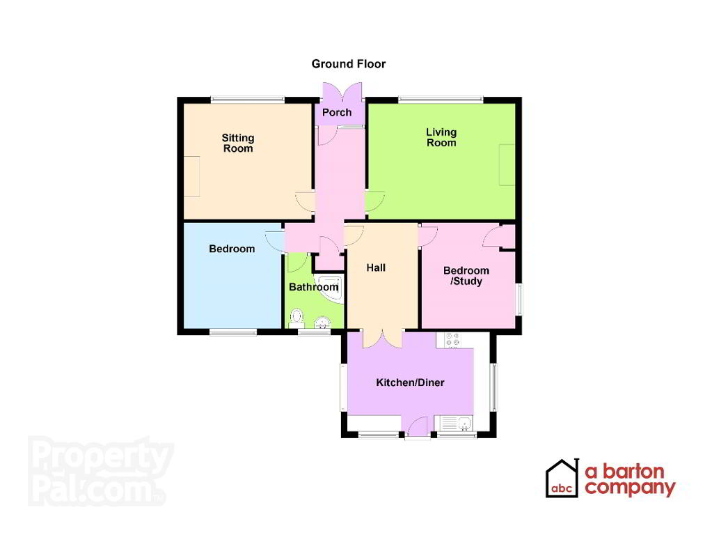 Floorplan 1 of 6 Carnvue Crescent, Carnmoney, Newtownabbey