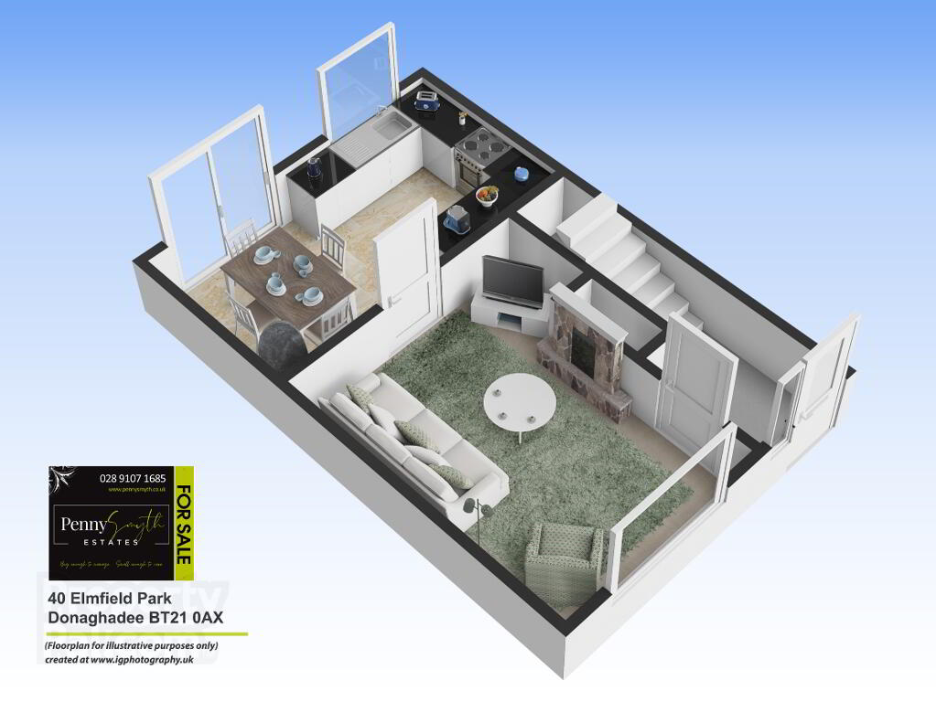 Floorplan 1 of 40 Elmfield Park, Donaghadee