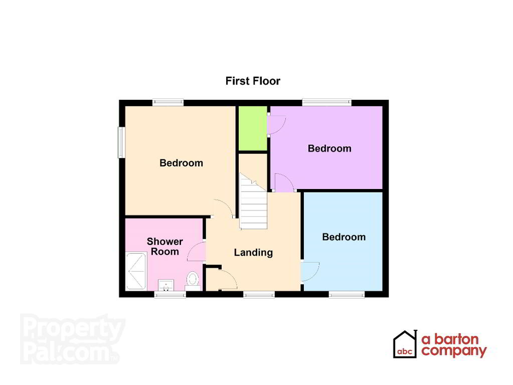 Floorplan 2 of 19 Glenabbey Drive, Whiteabbey, Newtownabbey