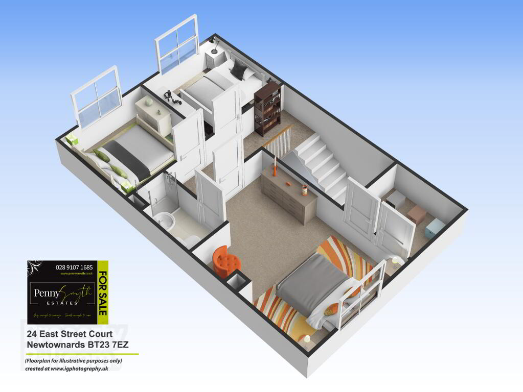 Floorplan 3 of 24 East Street Court, Newtownards