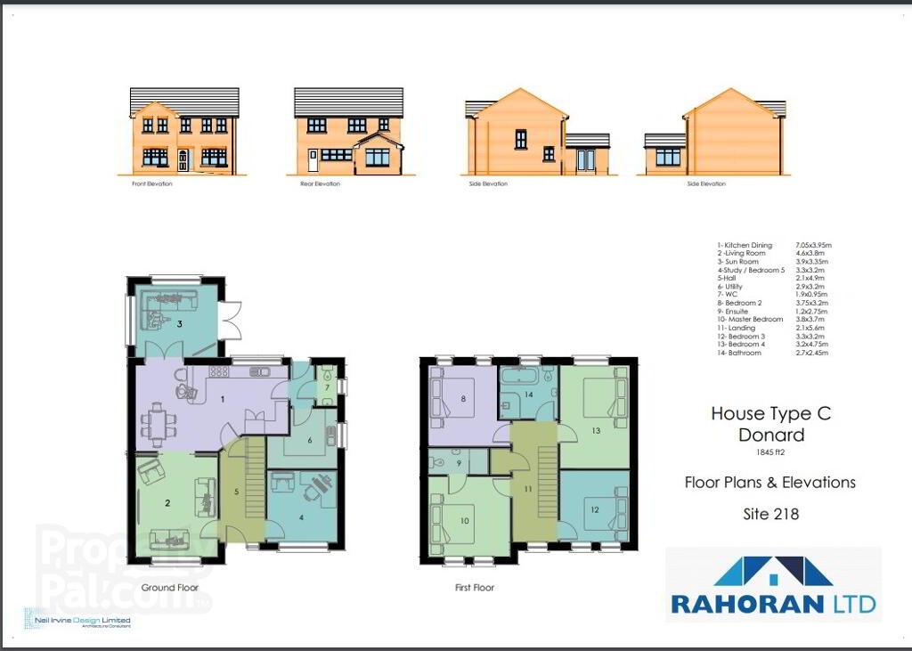 Floorplan 1 of Donard, The Manor Fairways, Fivemiletown