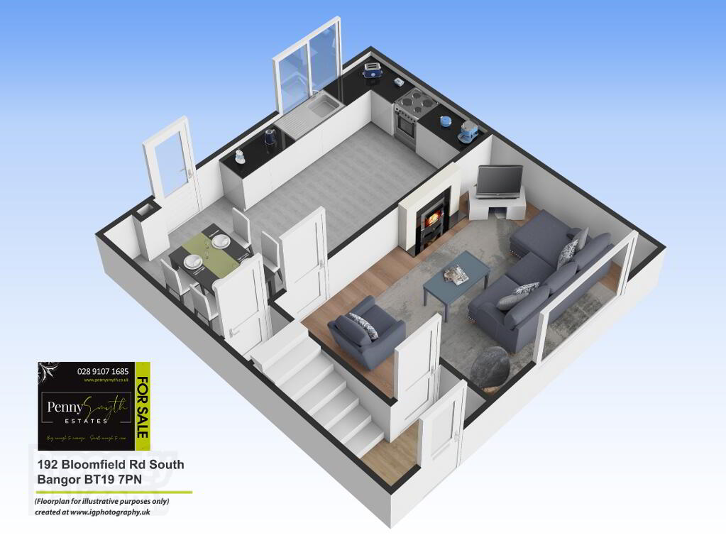 Floorplan 1 of 192 Bloomfield Road South, Bangor