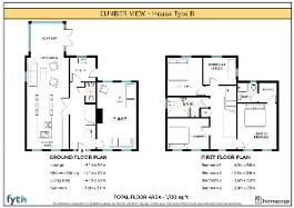 Floorplan 1 of Type B, Cumber View, Upper Main Street, Claudy, L’derry