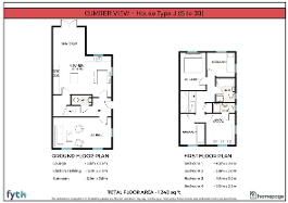 Floorplan 1 of Type J, Cumber View, Upper Main Street, Claudy, L’derry