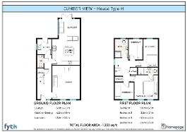 Floorplan 1 of Type H, Cumber View, Upper Main Street, Claudy, L’derry