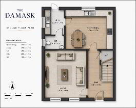 Floorplan 1 of The Damask, Linen Grove, Drumahoe Road, L'Derry