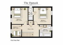 Floorplan 2 of The Damask, Linen Grove, Drumahoe Road, L'Derry